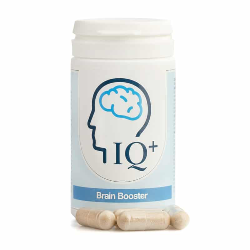 Brain Booster IQ+ met capsules