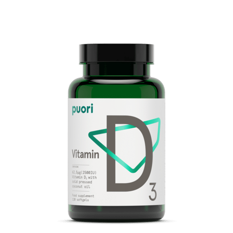 Puori Vitamine D3 Voedingssupplementen