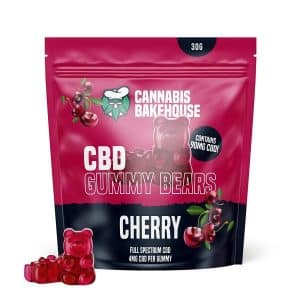 CBD Gummy Bears Cherry kersen