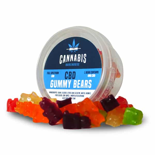 CBD Gummybeertjes van Cannabis bakehouse MIXED flavour